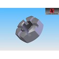 SL FIN HEX NUTS, ZP_22